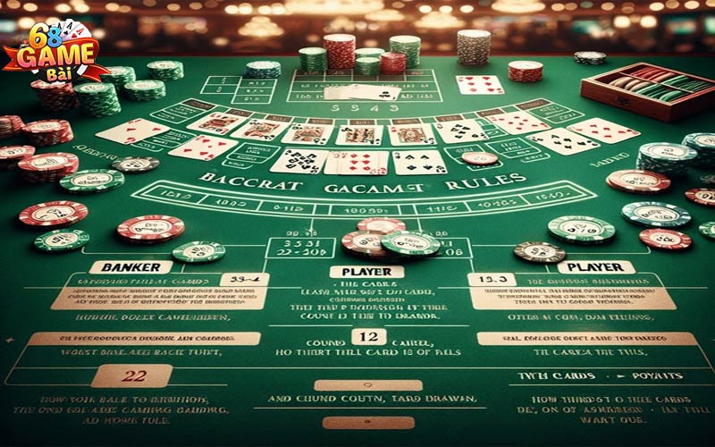 Hướng Dẫn Chơi Baccarat - Bí Kíp Chơi Baccarat Tại 68 Game Bài