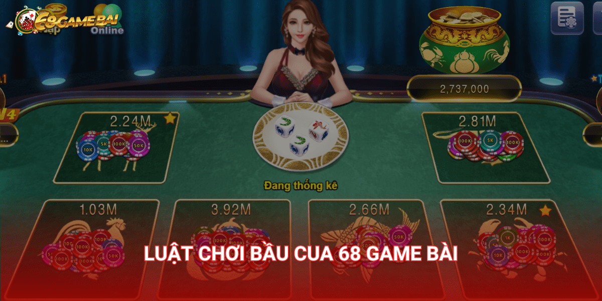 Luật chơi bầu cua tại 68 Game Bài