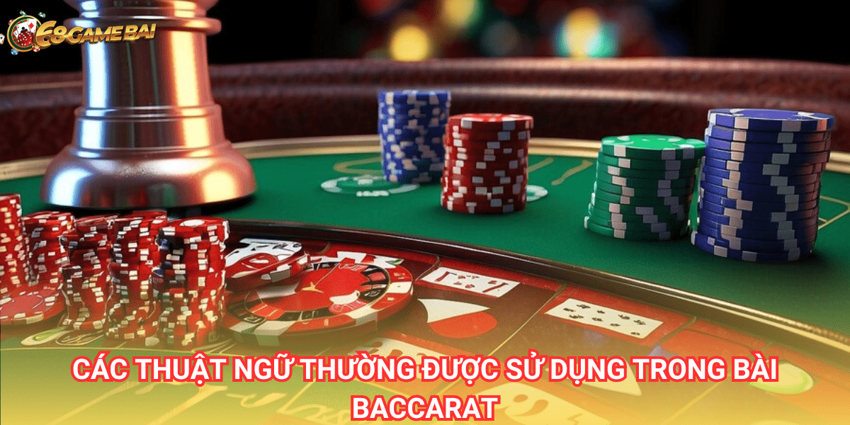 Người chơi cần nắm rõ các thuật ngữ trong Baccarat 68 Game Bài để đưa ra quyết định chơi chính xác