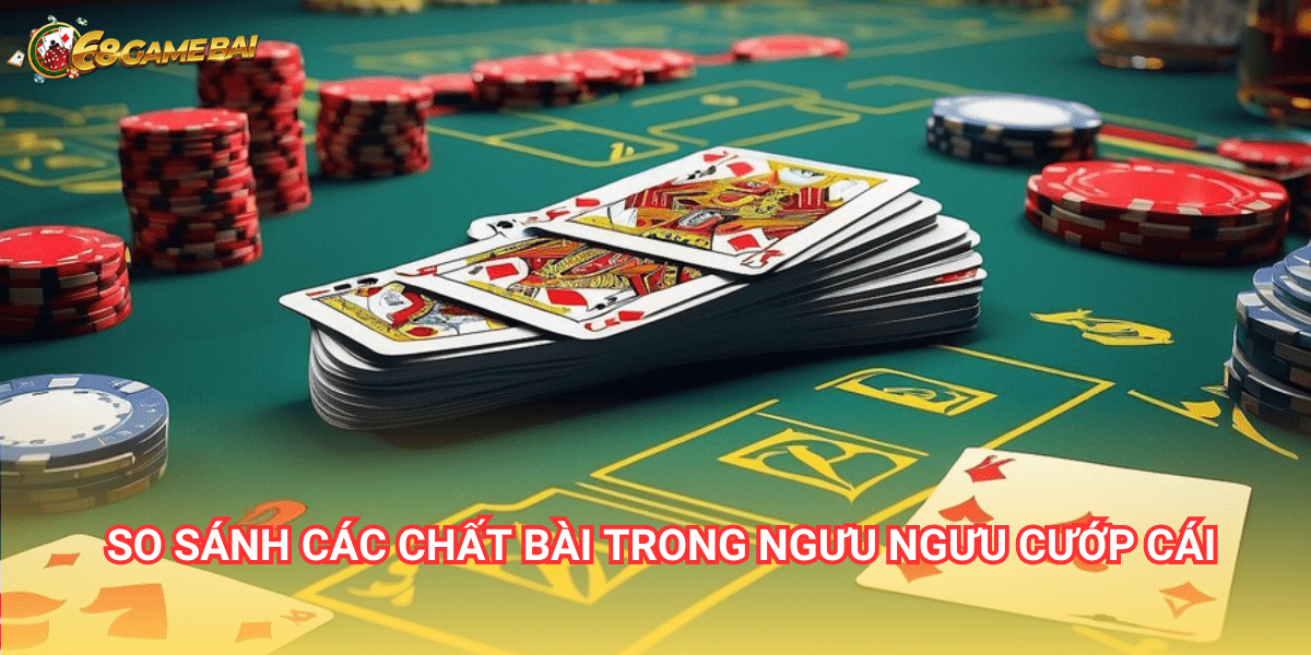 Người chơi cần nắm rõ về quy định các chất bài khi chơi Ngưu ngưu cướp cái 68 Game Bài